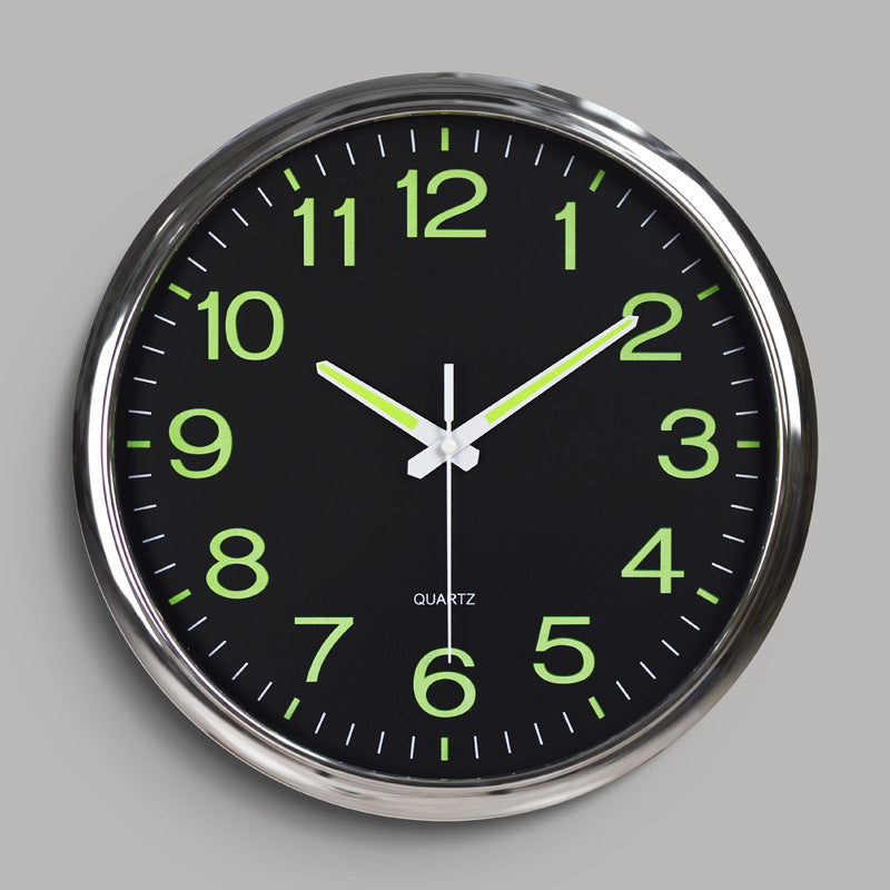 Large Illuminated Wall Clock Treviq - 30cm Diameter