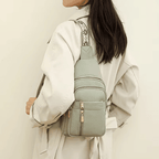 Stylish Leather Shoulder Bag for Elegant Women
