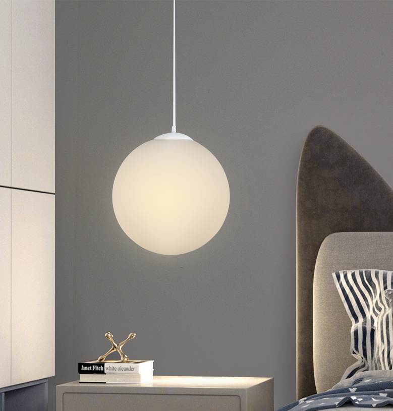 Modern Glass Ball Pendant Light