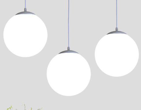 Modern Glass Ball Pendant Light
