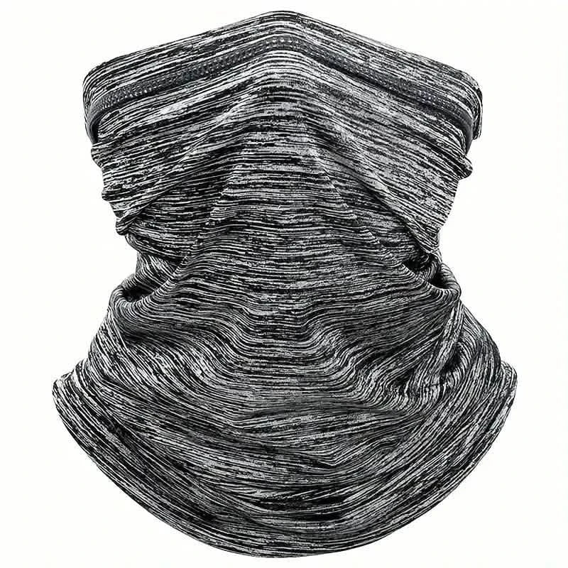 Summer Face Cover Scarf, Moisture Wicking Breathable Stretch Face Neck Gaiter Mask
