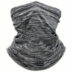 Summer Face Cover Scarf, Moisture Wicking Breathable Stretch Face Neck Gaiter Mask