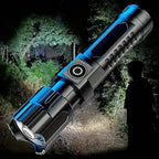 Super Bright Flashlight, USB Rechargeable Telescopic Zoom Wide Beam