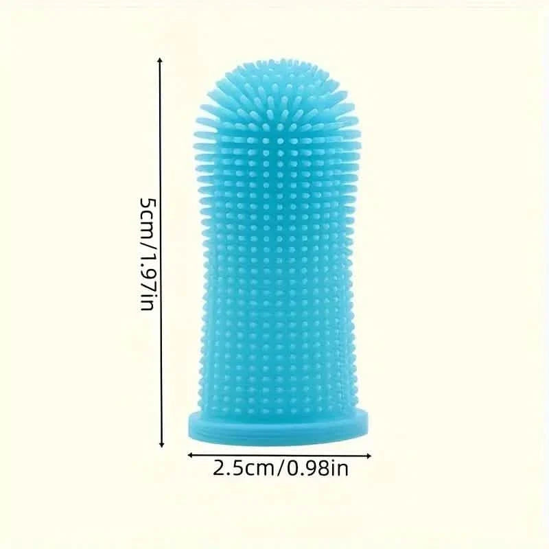 Super Soft Silicone Toothbrush for Dog or Cat's Teeth