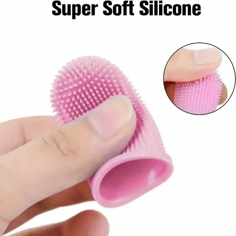 Super Soft Silicone Toothbrush for Dog or Cat's Teeth