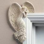 Sweet Angel Door Frame Corner Figurine