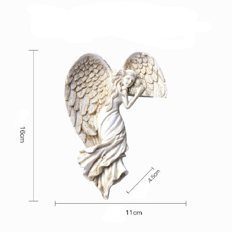 Sweet Angel Door Frame Corner Figurine