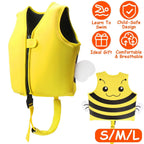 Swim Vest for Kids Float Jacket with Adjustable Crotch Strap