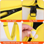 Swim Vest for Kids Float Jacket with Adjustable Crotch Strap