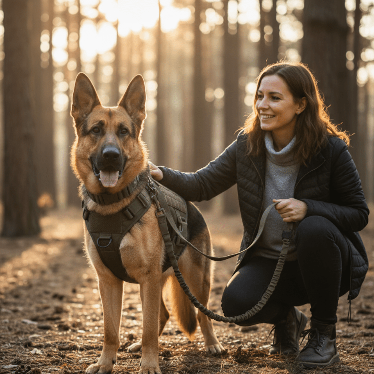 TacticalK9 harness: control and comfort for your dog
