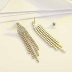 Tassel Linear Drop Earrings
