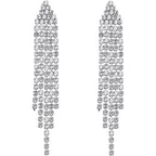 Tassel Linear Drop Earrings