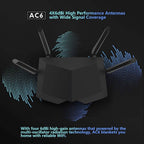 Tenda AC1200 Smart WiFi Router  (Refurbished)