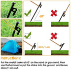 Tent Stakes Camping Hammer Set