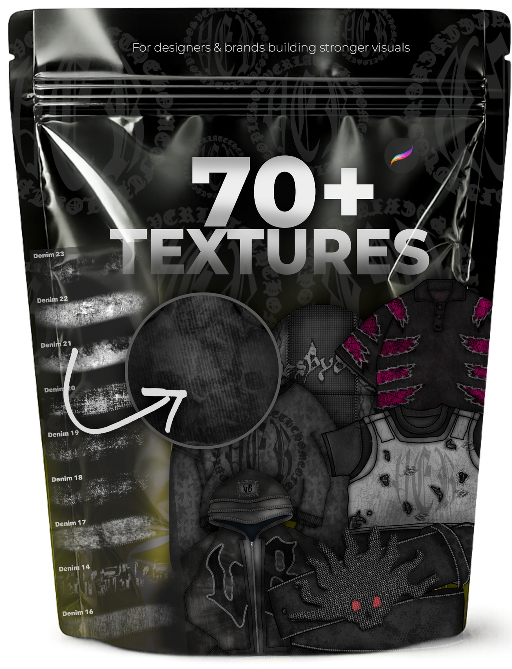 PROCREATE TEXTURE PACK