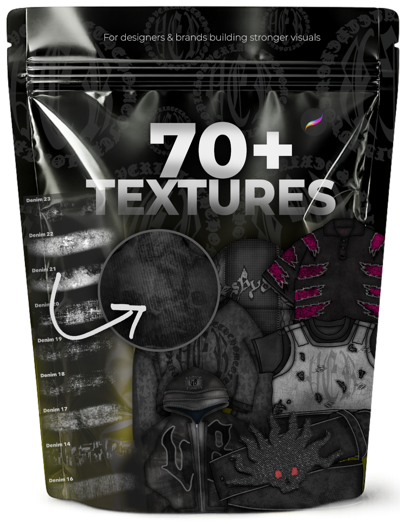 PROCREATE TEXTURE PACK