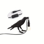 The Gothic Crow USB Port Lamp