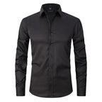 Men's Slim Fit Stretch Dress Shirt