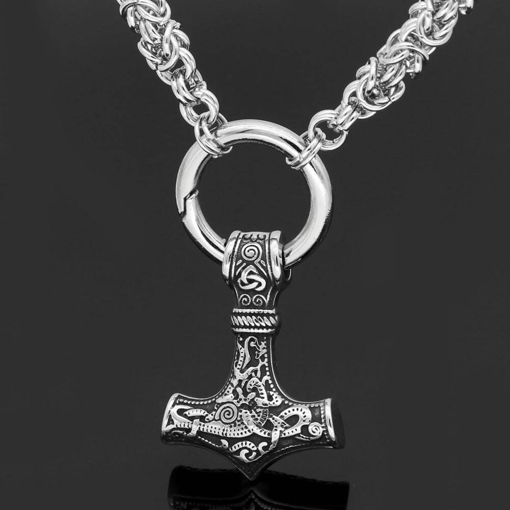 Thor Hammer Hanger Necklace
