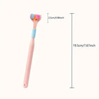 Threesided Soft Bristle Toothbrush