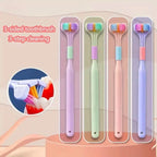 Threesided Soft Bristle Toothbrush