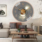 TICKLESS – Quiet wall clock with modern face and refined look