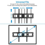 Tilt TV Wall Mount Bracket for 37"-70" LED/LCD/PLASMA Flat TV