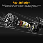Tire Inflator 12V DC 120W 150PSI with LCD Electric Air Compressor