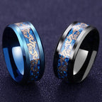 Steel Dragon Band Ring