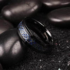 Steel Dragon Band Ring