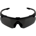 ToopMount Tactical Eyewear Anti Fog, ANSI Z87.1 Shooting Glasses with 3 Interchangeable Lens (Refurbished)