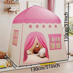 Toy Play Tent for Girls with Star Lights and Balloons