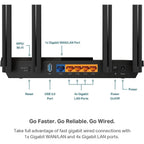 TP-Link AX3000 WiFi 6 Router  (Refurbished)