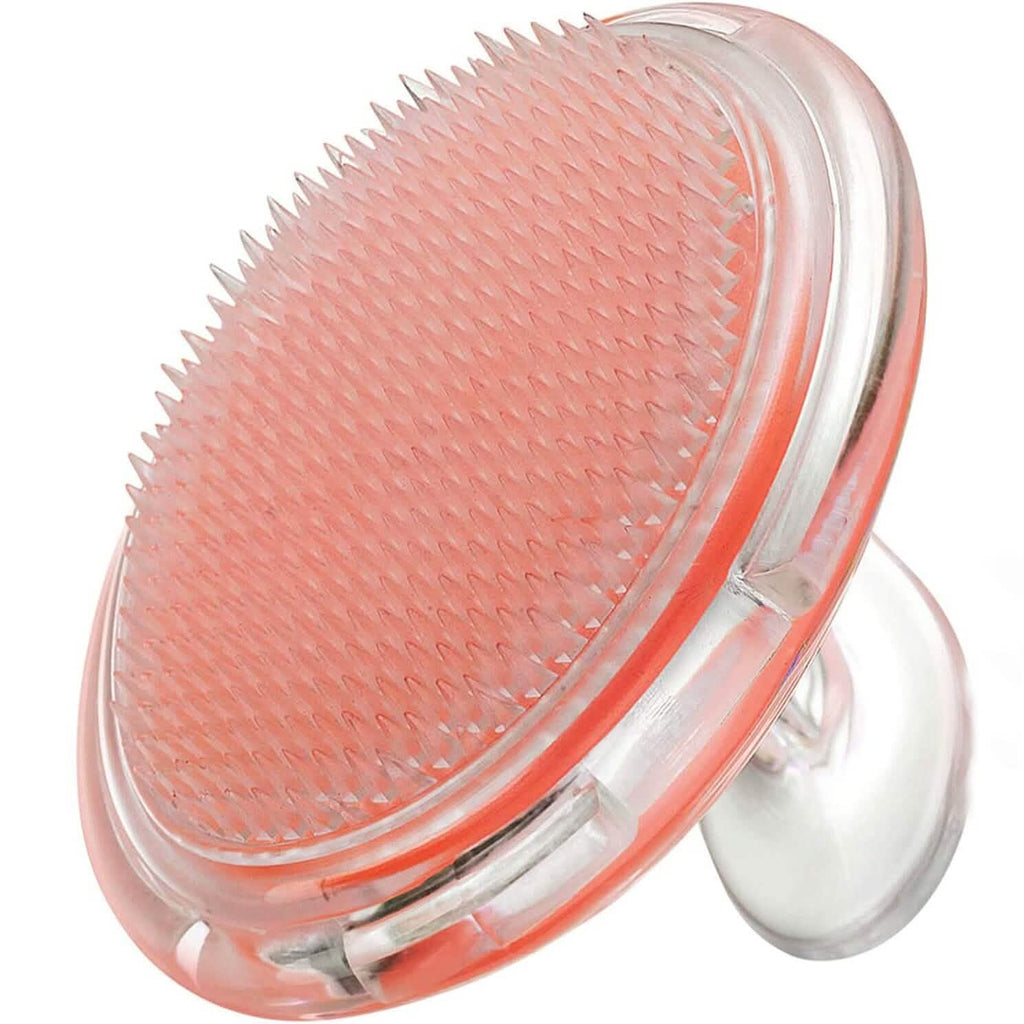 Transparent Silicone Shampoo Brush Scalp Massager Smoothing Comb