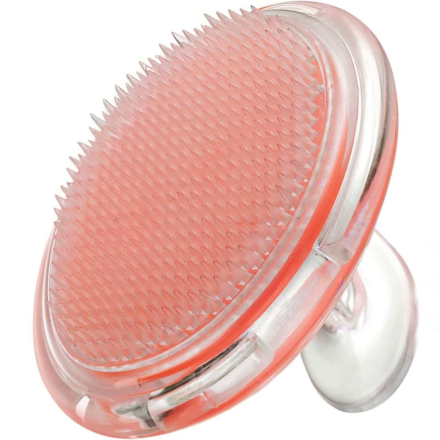 Transparent Silicone Shampoo Brush Scalp Massager Smoothing Comb