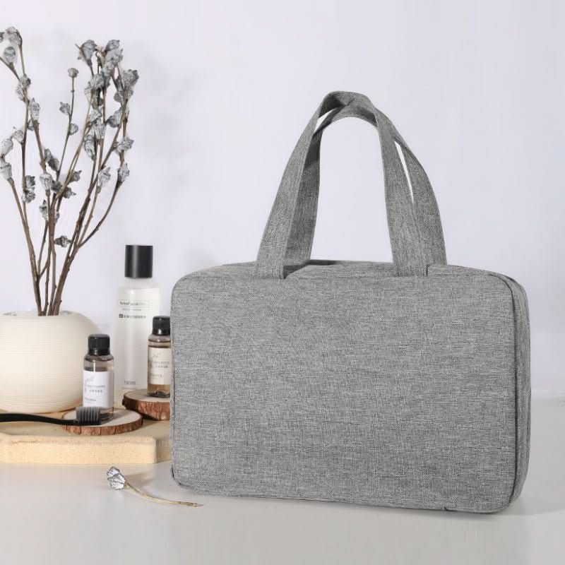 TRAVELTIDY | Portable 4-Section Makeup & Toiletries Bag