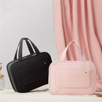 TRAVELTIDY | Portable 4-Section Makeup & Toiletries Bag