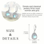 Tree of Life Design S925 Sterling Silver Dangle Earrings