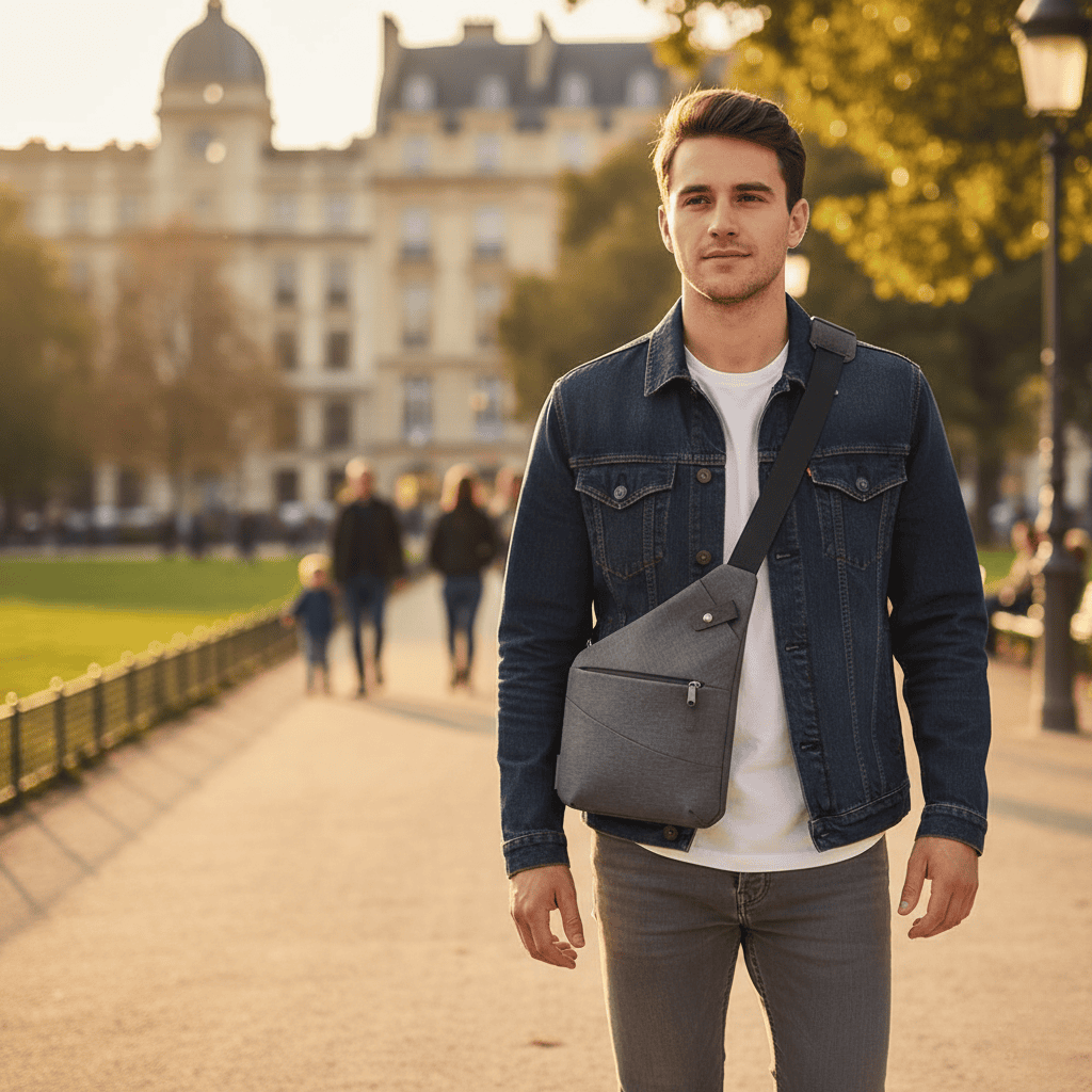 TRIPSAFE – Lightweight theft-proof bag for daily comfort