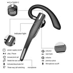 Wireless Earpiece with Noise Cancelling Mic - Bluetooth 5.1