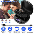 True Wireless Earbuds v5.0 TWS Stereo Earphones Headset