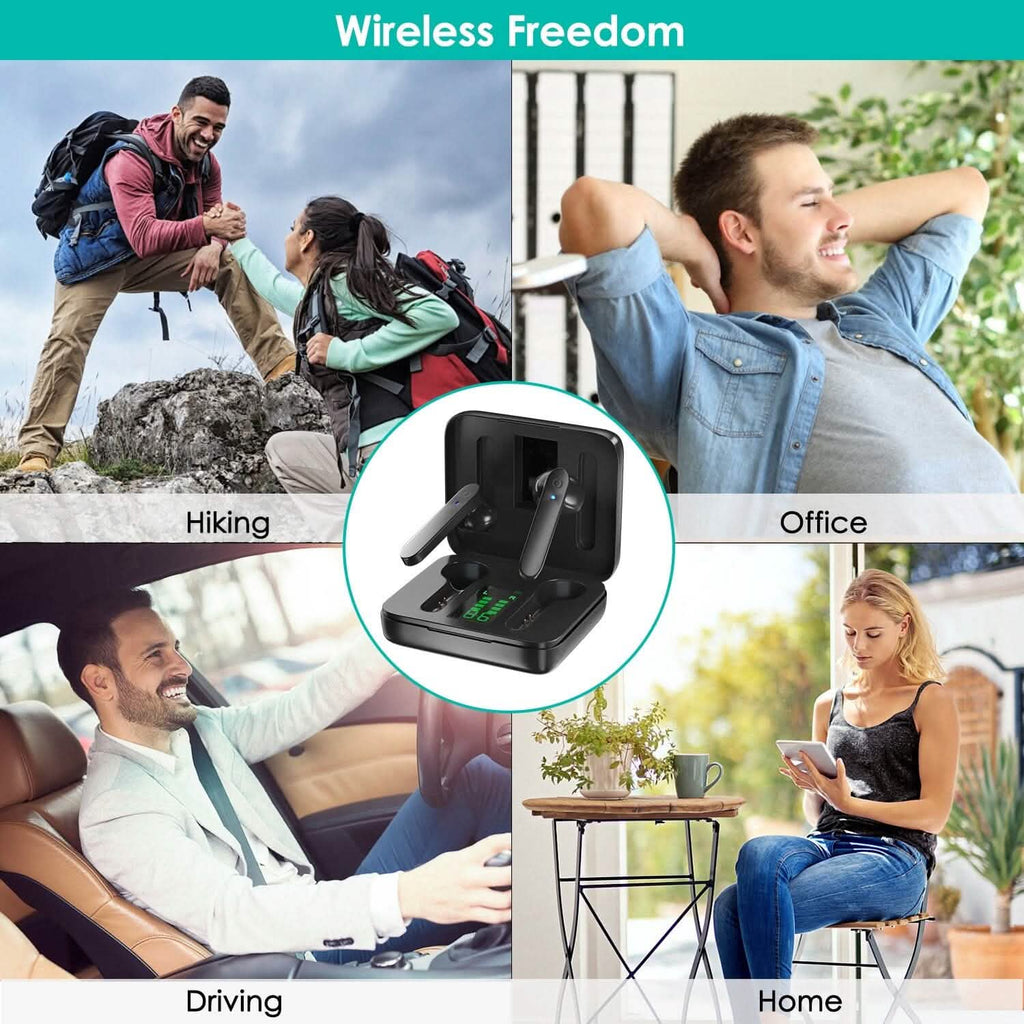 True Wireless Stereo V5.1 Earbuds Touch Control