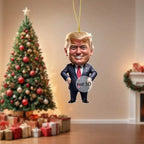 Trump Acrylic Ornament Versatile Hanging Decor
