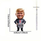 Trump Acrylic Ornament Versatile Hanging Decor