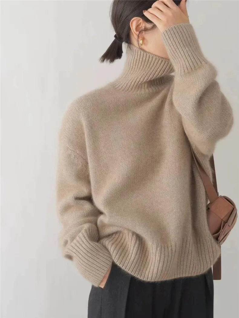 Niki | Soft Knit Turtleneck Sweater for Women