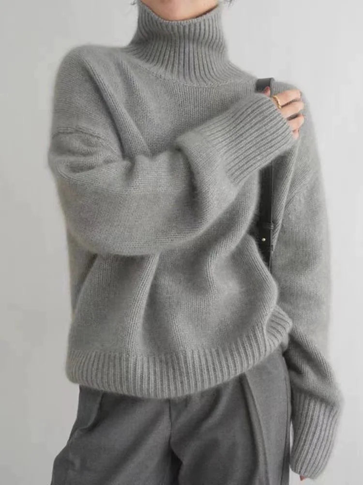 Niki | Soft Knit Turtleneck Sweater for Women