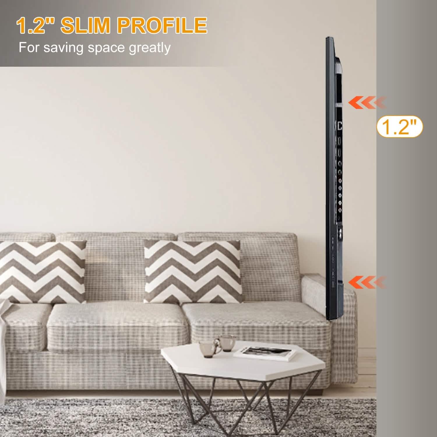TV Wall Mount Bracket Support 32-65 inch Flat TV