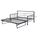 Twin Size Daybed with Adjustable Trundle