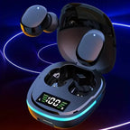TWS V5.3 True Wireless Earbuds with RGB Charging Case