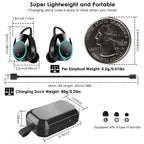 TWS Wireless 5.0 Earbuds Touch In-Ear Stereo Headsets